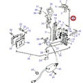 Tige de commande de serrure de porte - 392226 - Land Rover Range Rover Classic