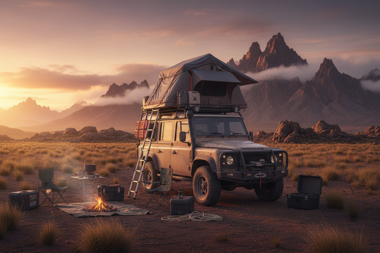 Équipement Bivouac & Overland Land Rover | Aménagement & Autonomie 4x4