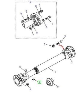 Graisseur arbre de transmission - 234532 - Land Rover Range Rover Classic