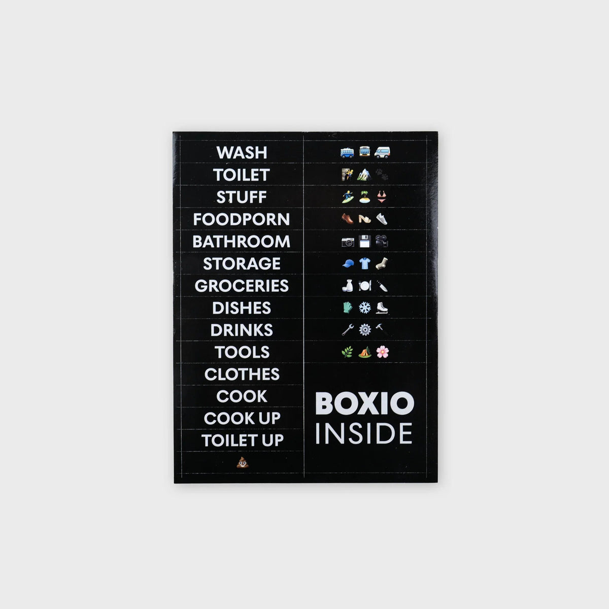 BOXIO PACK CUISINE Ta cuisine extérieure mobile