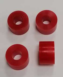 Silentbloc d'amortisseur avant ou arrière polyuréthane - 552815PAG - Land Rover Discovery 1