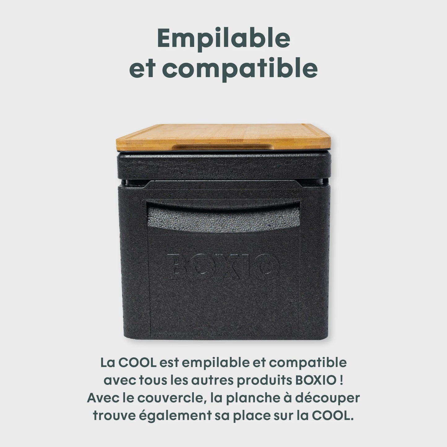 BOXIO COOL PLUS La glacière passive ultime avec accessoires !