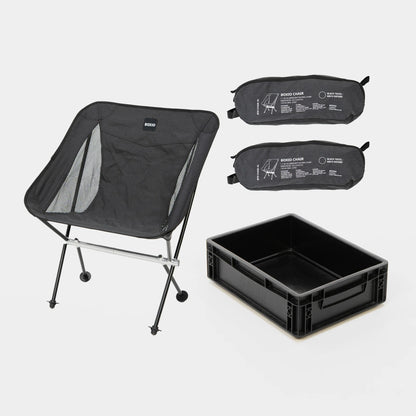 Lot de 2 CHAISES BOXIO avec Eurobox
