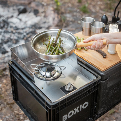 BOXIO COOK Max + Set de cuisine de camping