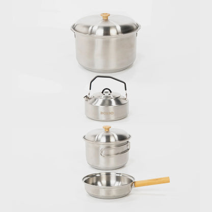 BOXIO COOK Max + Set de cuisine de camping