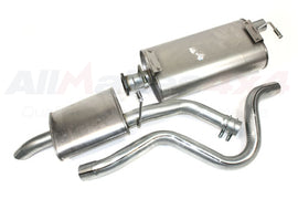 Ensemble échappement central + arrière V8 EFI catalysé - NTC7426 - Land Rover Discovery 1