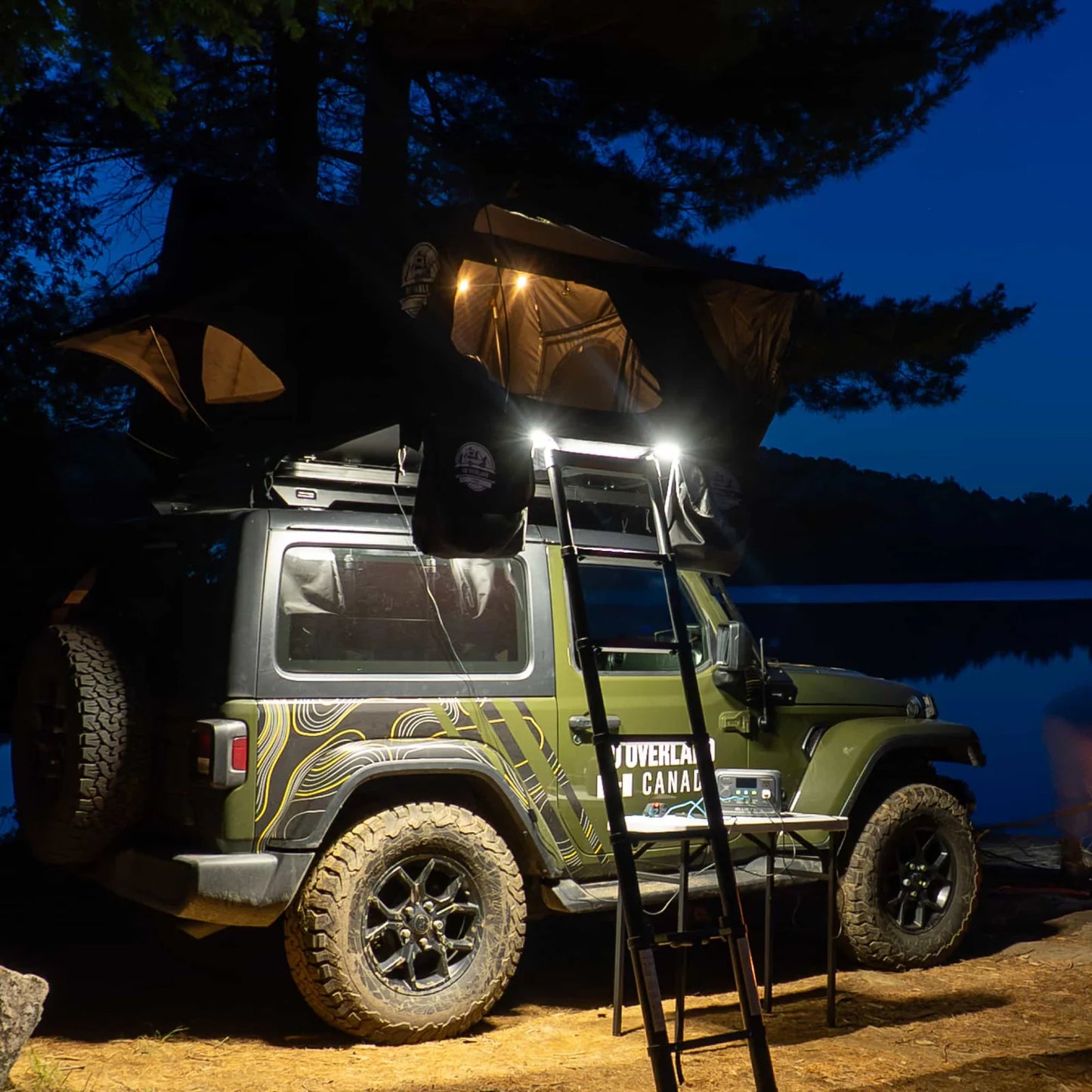TENTE DE TOIT GO-OVERLAND CANADA EXPEDITION M