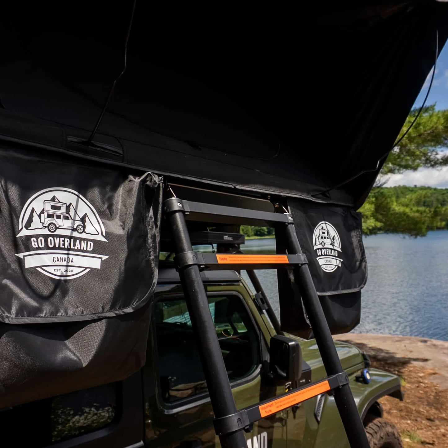 TENTE DE TOIT GO-OVERLAND CANADA EXPEDITION M