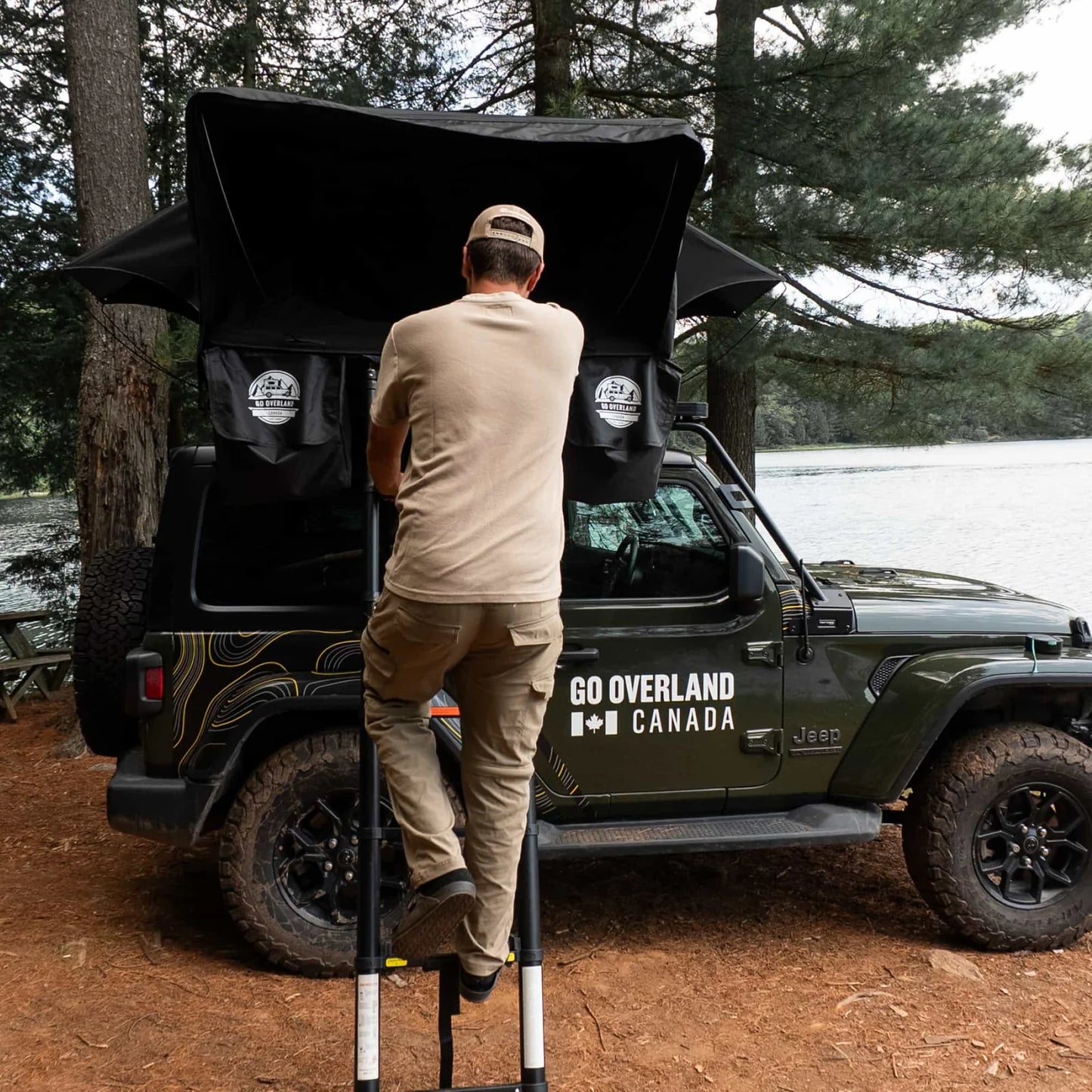 TENTE DE TOIT GO-OVERLAND CANADA EXPEDITION M