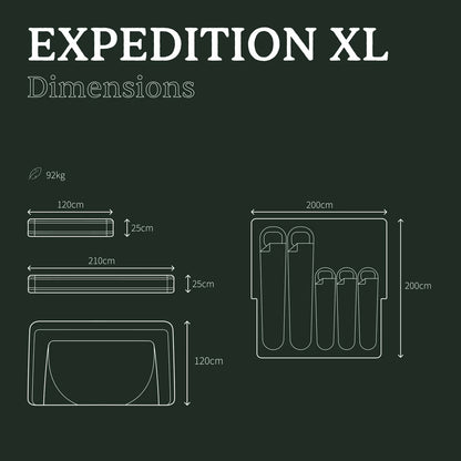 TENTE DE TOIT GO OVERLAND CANADA EXPEDITION XL