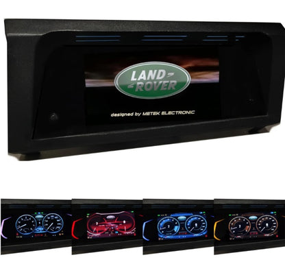 Tableau de bord numérique 3D Land Rover defender