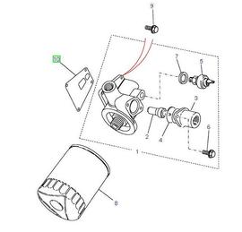 Joint support filtre à huile 300 TDI - ERR3283 - Land Rover Discovery 1