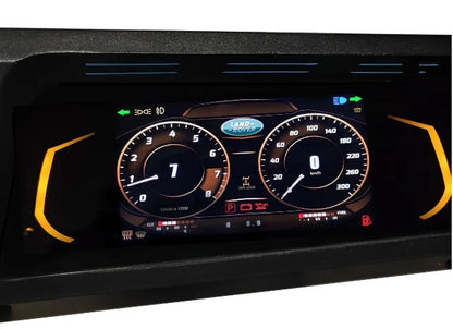 Tableau de bord numérique 3D Land Rover defender