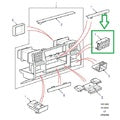 Façade porte-interrupteur tableau de bord - AWR1159PUY - Land Rover Range Rover Classic
