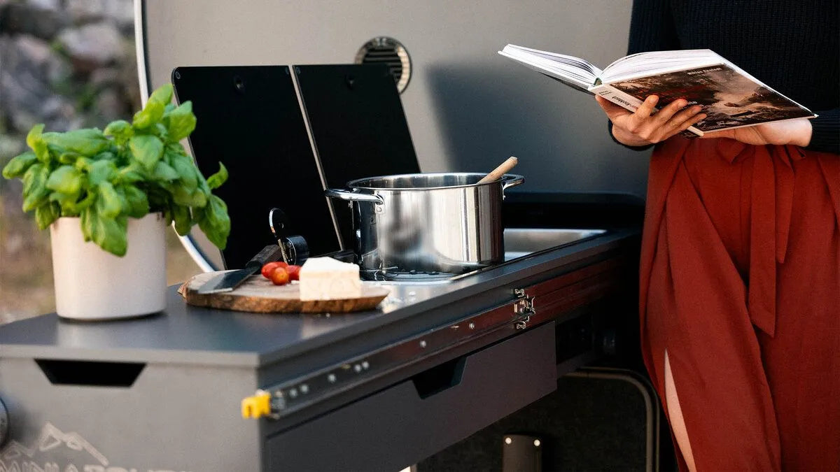 Mini caravane M24 – Compacte avec intérieur spacieux et confort