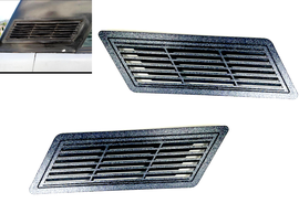 Paire de grilles d'extraction d'ailes arrières - AG1820 - Land Rover Range Rover Classic
