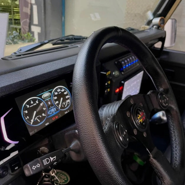 Tableau de bord numérique 3D Land Rover defender