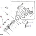 Kit fixation de couronne - AG1456 - Land Rover Range Rover Classic