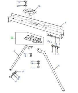 Serrure de capot moteur avec crochet de sécurité - STC925AG - Land Rover Discovery 1