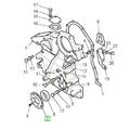 Garde-boue couvercle de distribution - 247766 - Land Rover range Rover Classic